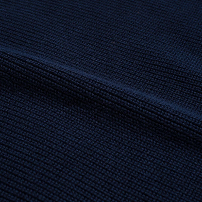 Ribbed Crewneck | Navy